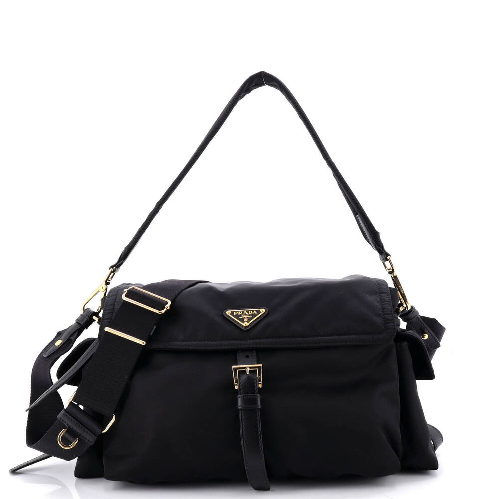 Prada Medium Explore Shoulder Bag Re-Nylon
